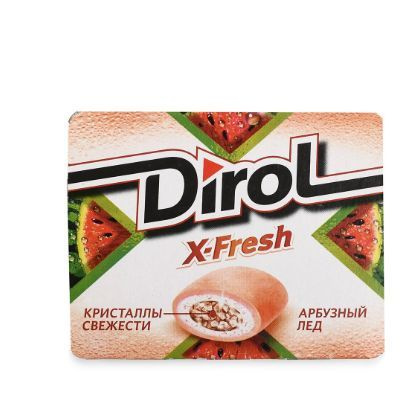 Жевательная резинка Dirol X-Fresh вкус арбуза без сахара 18/16 г Россия  #1