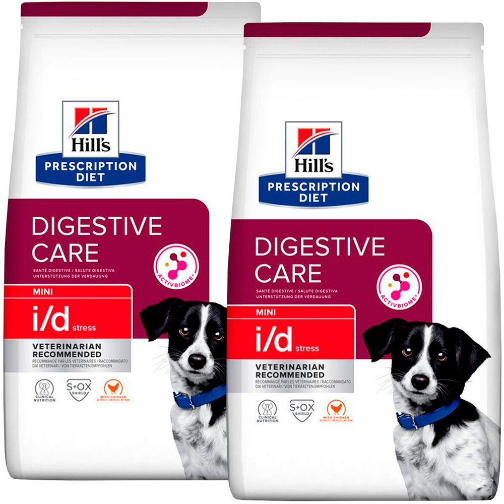 Сухой корм HILL'S PRESCRIPTION DIET I/D DIGESTIVE CARE STRESS MINI ...