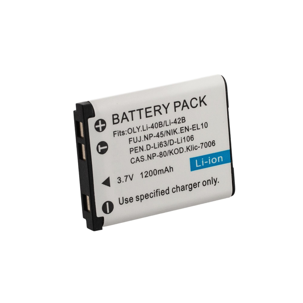 Аккумулятор GB-10 40B NP-45 / NP-80 LI-42B для фотоаппарата Nikon ...