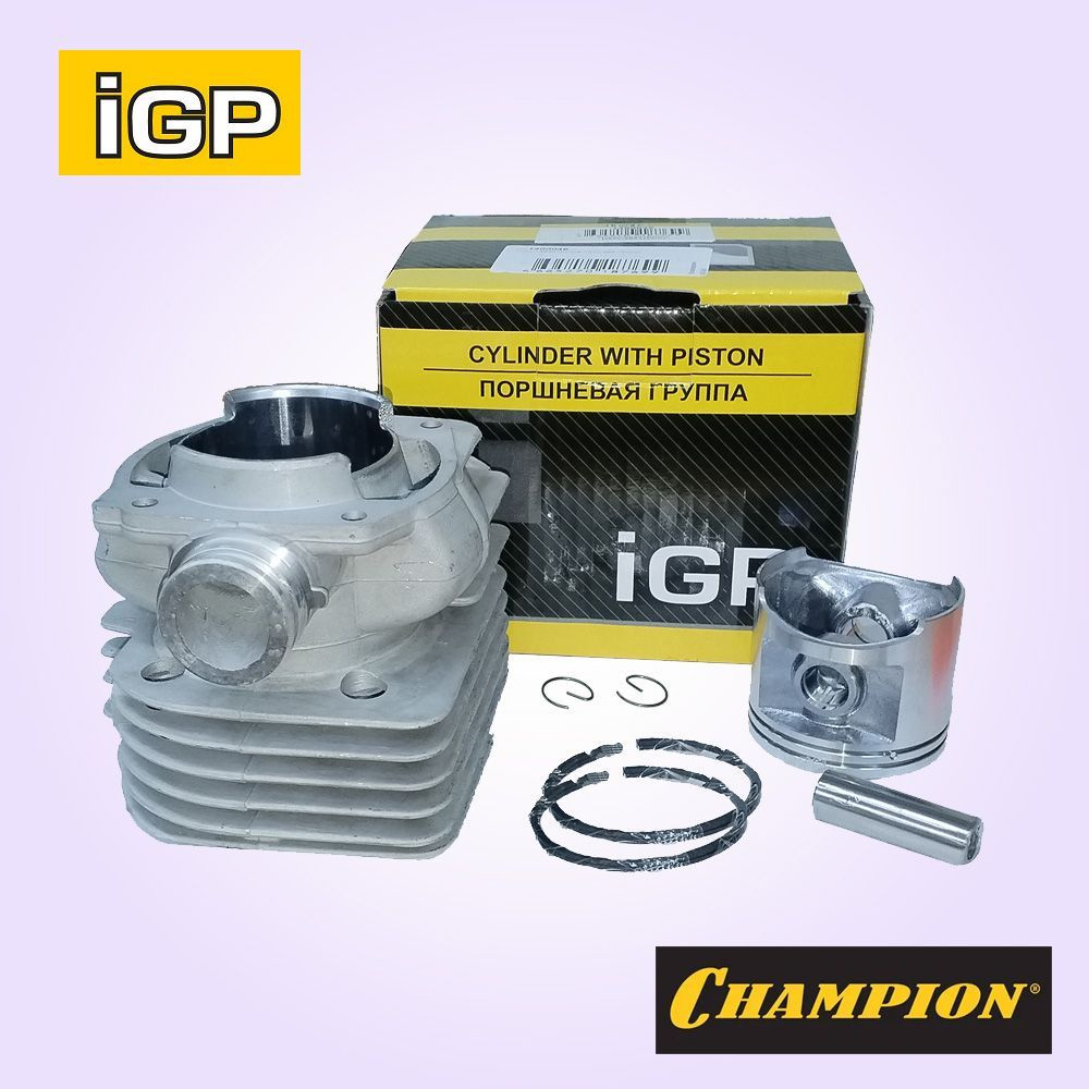 Поршневая группа (ЦПГ) Husqvarna H372,365 (50мм) IGP/CHAMPION