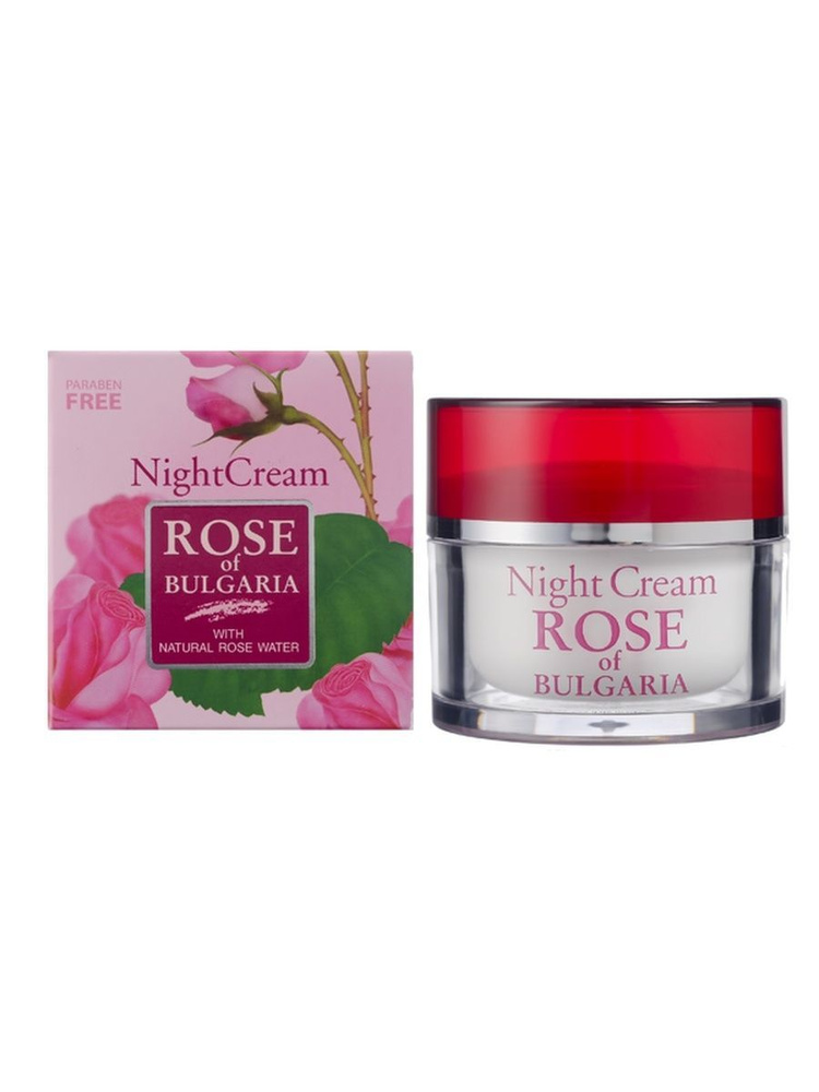 Rose of Bulgaria Night Cream Крем для лица ночной 50 мл #1