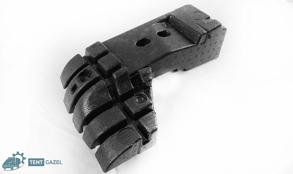 Усилитель буфера заднего бампера на Газель Некст ЦМФ, правый. Оригинал ...