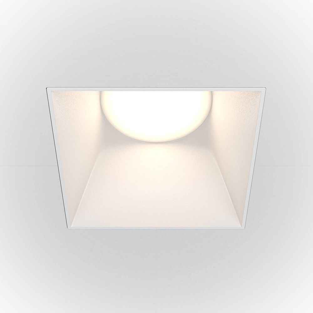 Встраиваемый светильник Maytoni Share DL051-01-GU10-SQ-W #1