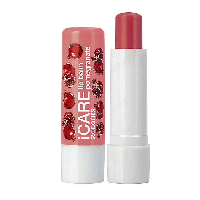 RELOUIS Бальзам-уход для губ iCARE lip balm, POMEGRANATE #1