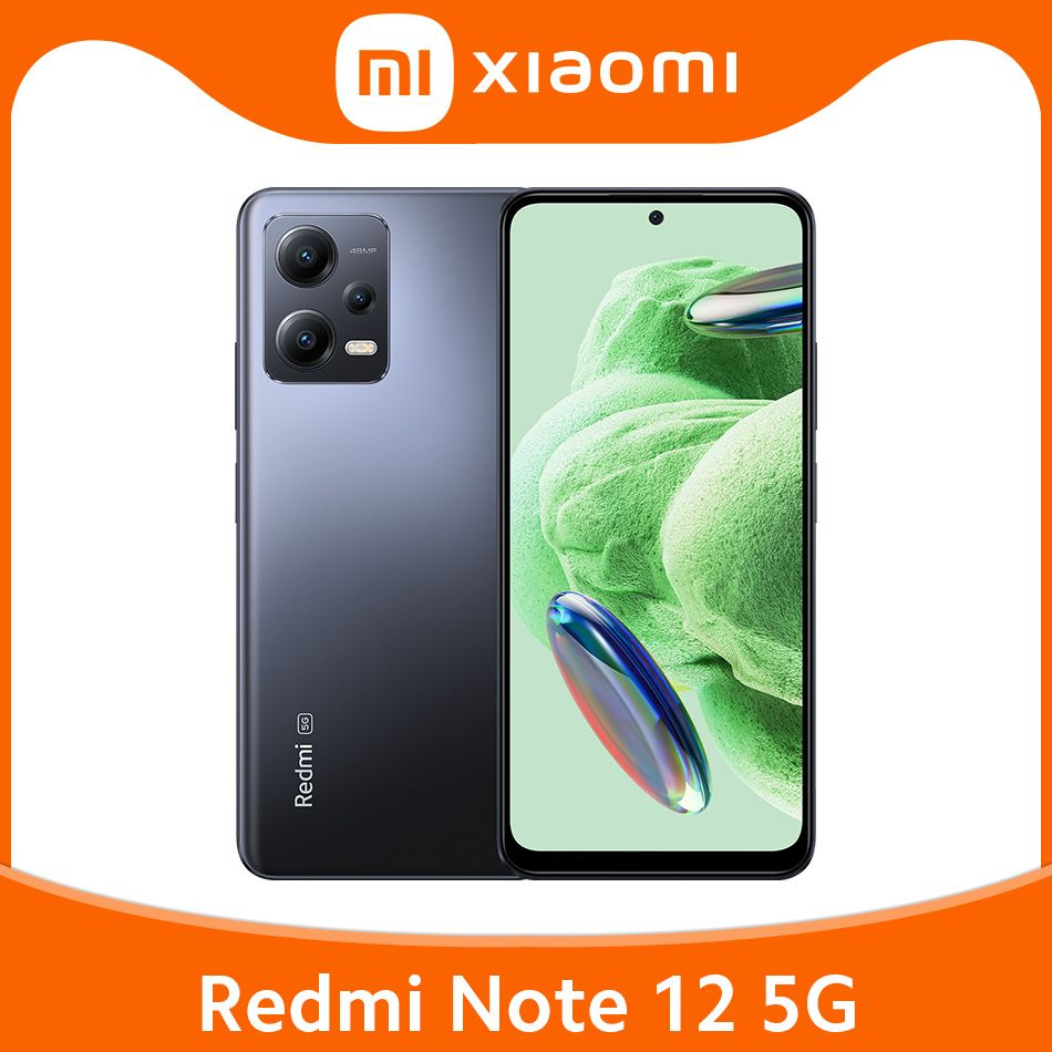 Смартфон Xiaomi Redmi Note 12 5G - купить по выгодной цене в  интернет-магазине OZON (924522301)