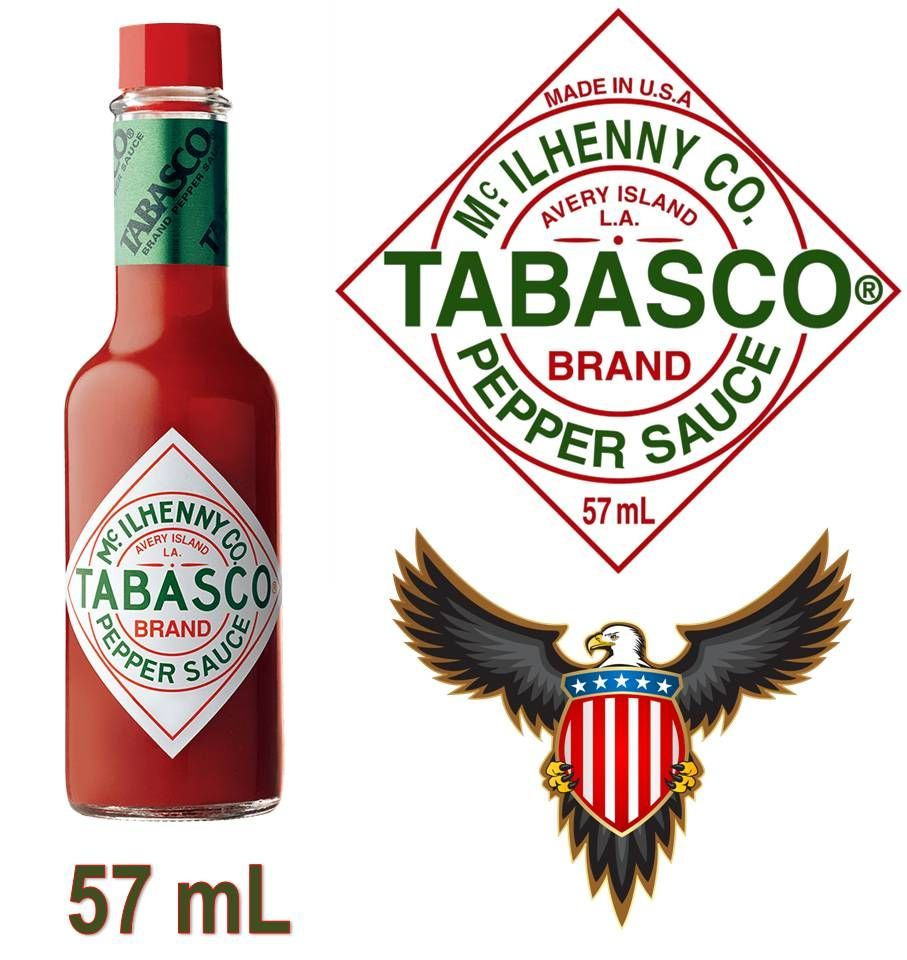 TABASCO 57мл Соус Табаско Красный острый перечный классический. Mc.Ilhenny  CO.США - купить с доставкой по выгодным ценам в интернет-магазине OZON  (726126057)