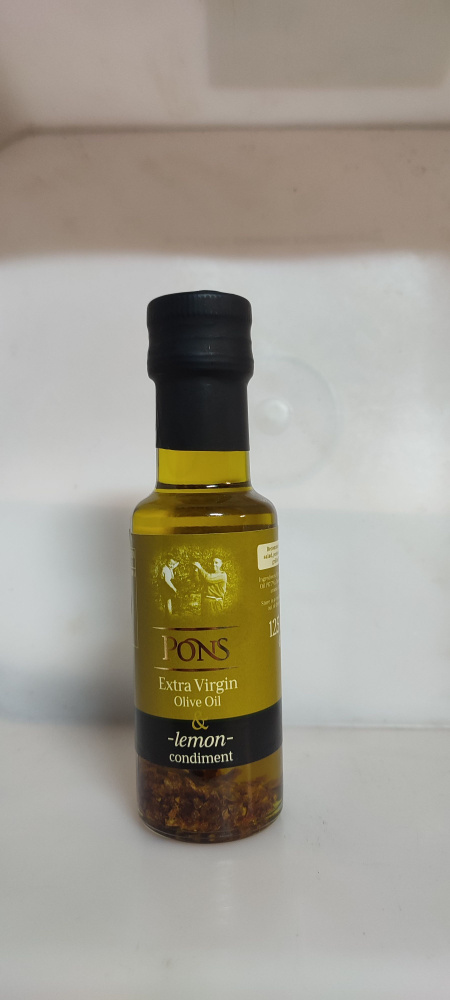 Оливковое масло с лимоном Pons Extra Virgin Lemon нерафинированное первого холодного отжима, Испания, #1