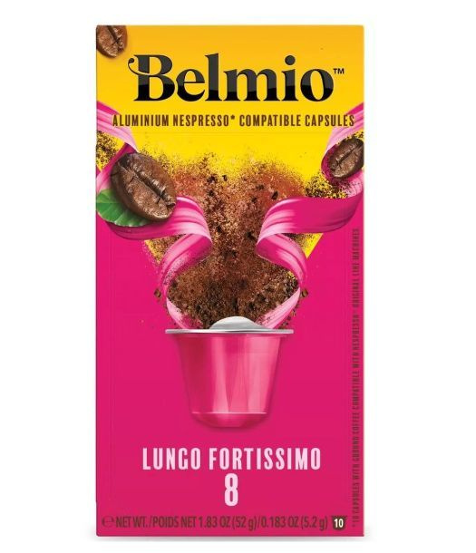 Кофе в капсулах системы Nespresso Belmio Lungo Fortissimo (intensity 8) #1