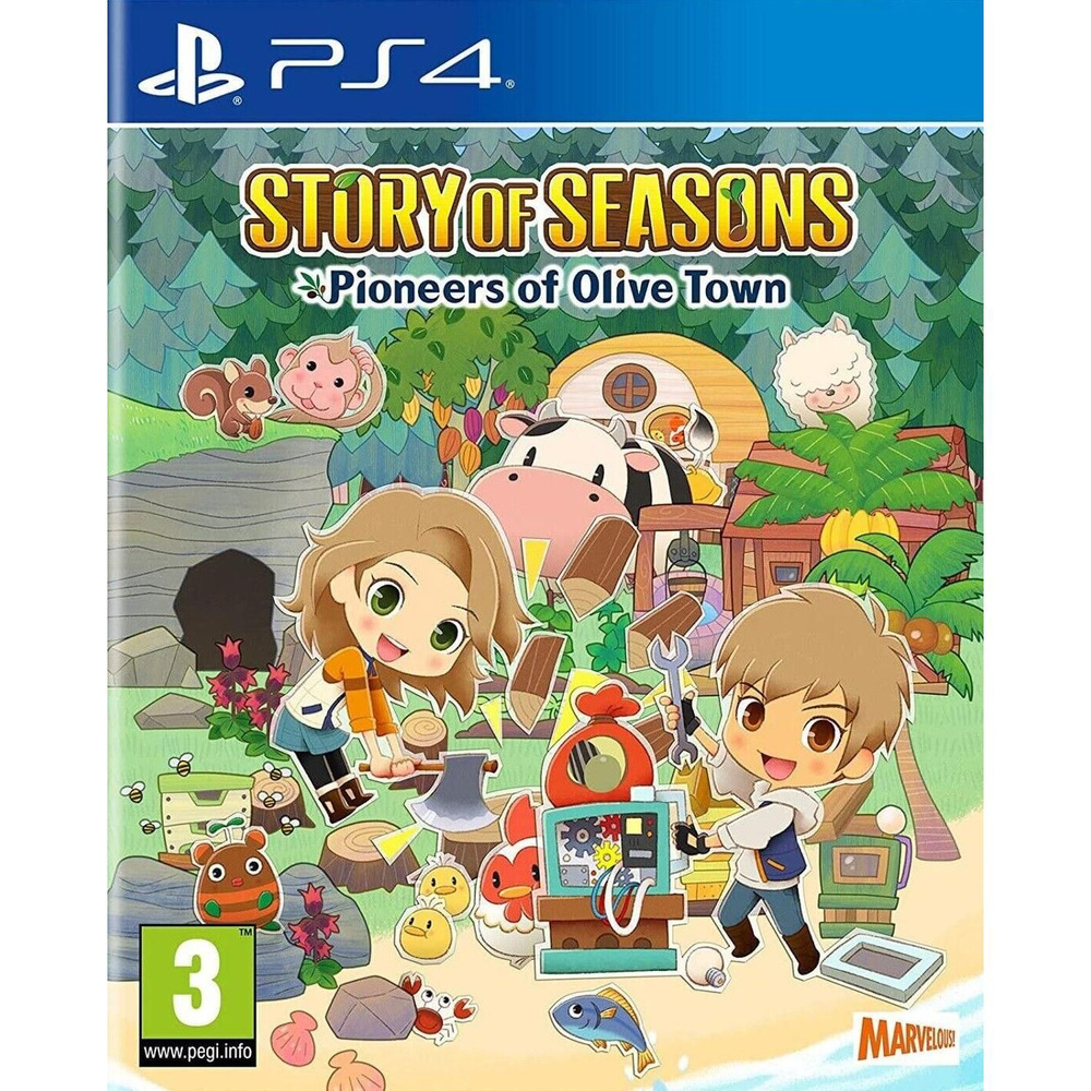 Игра Story of Seasons: Pioneers of Olive Town (PlayStation 4, PlayStation  5, Английская версия) купить по низкой цене с доставкой в интернет-магазине  OZON (940698551)