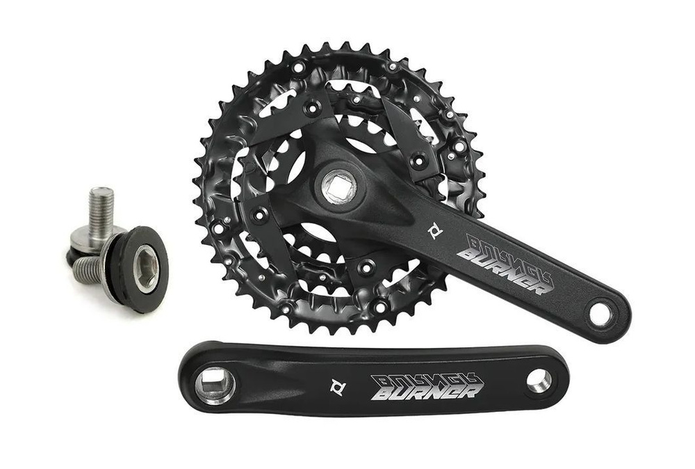 Система Prowheel Burner-401-N, 3х9 скоростей, 22-32-44T, 175 мм, черная ...