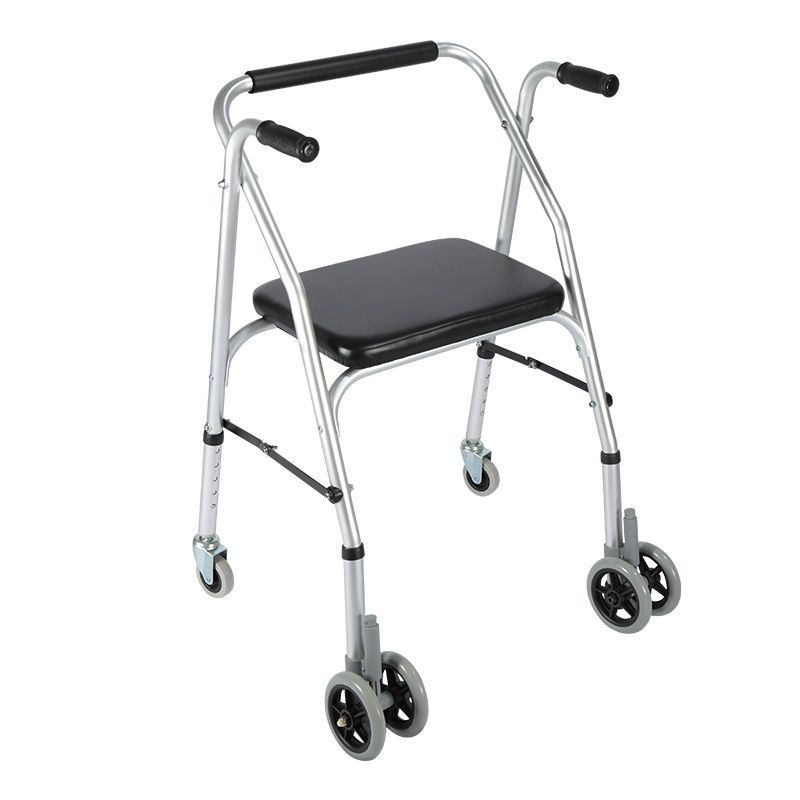 Ходунки для взрослых и пожилых, С сиденьем с колесами, из утолщенного ...