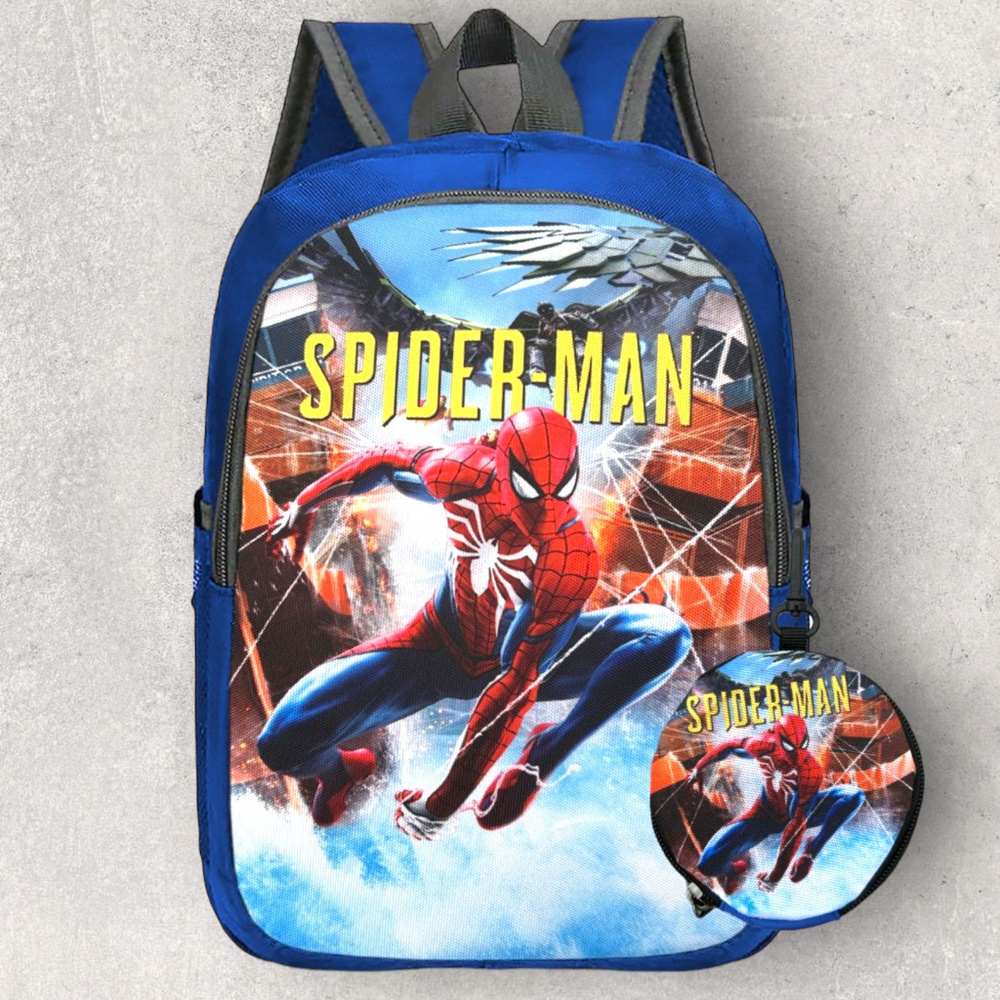 Рюкзак детский для мальчика Человек паук/Spider-Man - купить с доставкой по  выгодным ценам в интернет-магазине OZON (976761610)