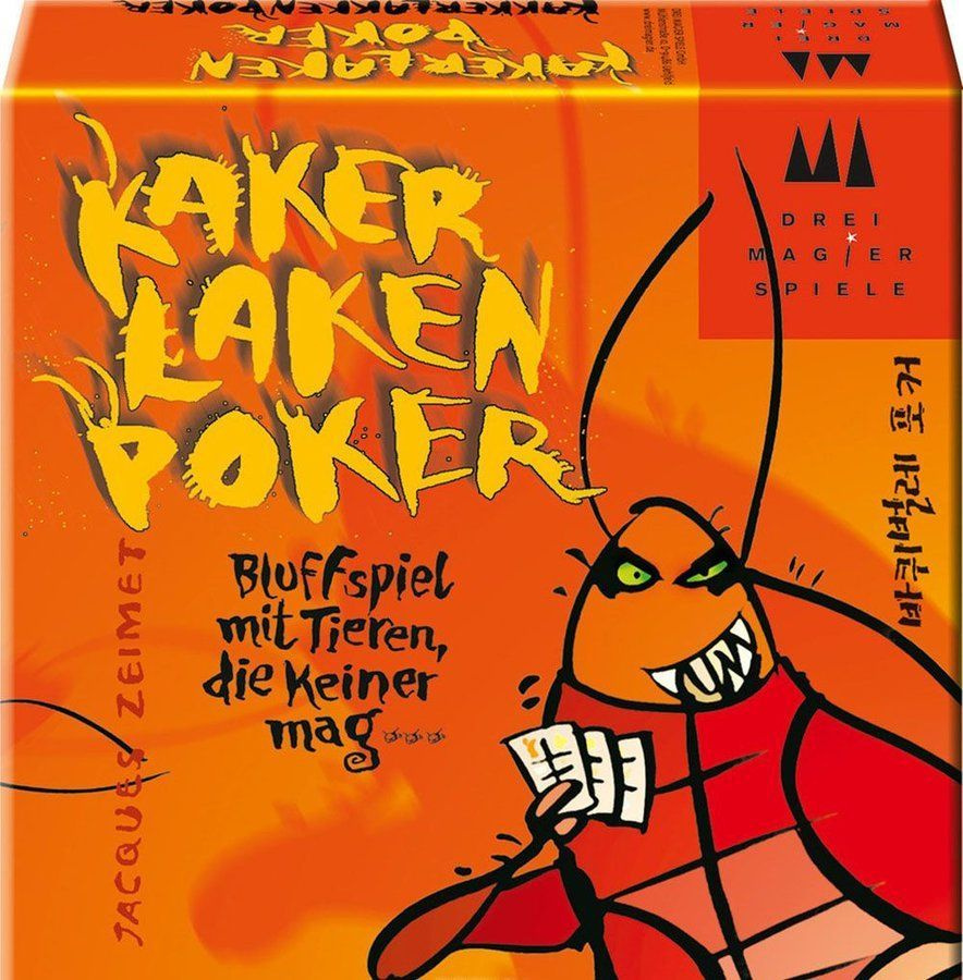 Настольная игра Drei Magier Kakerlaken Poker (Тараканий покер) - купить с  доставкой по выгодным ценам в интернет-магазине OZON (982447203)