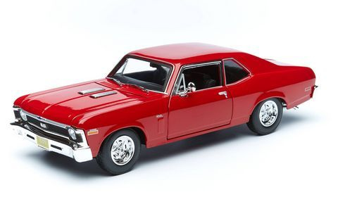 Машинка коллекционная металл. Maisto 31132RD 1:18 SP (A)-1970 Chevrolet Nova SS Coupe  #1