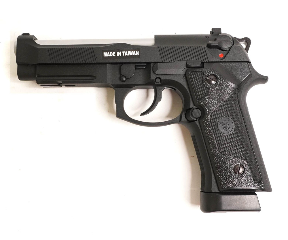 Страйкбольный пистолет KJW Beretta M9 IA CO2 GBB, хром. ствол купить на ...