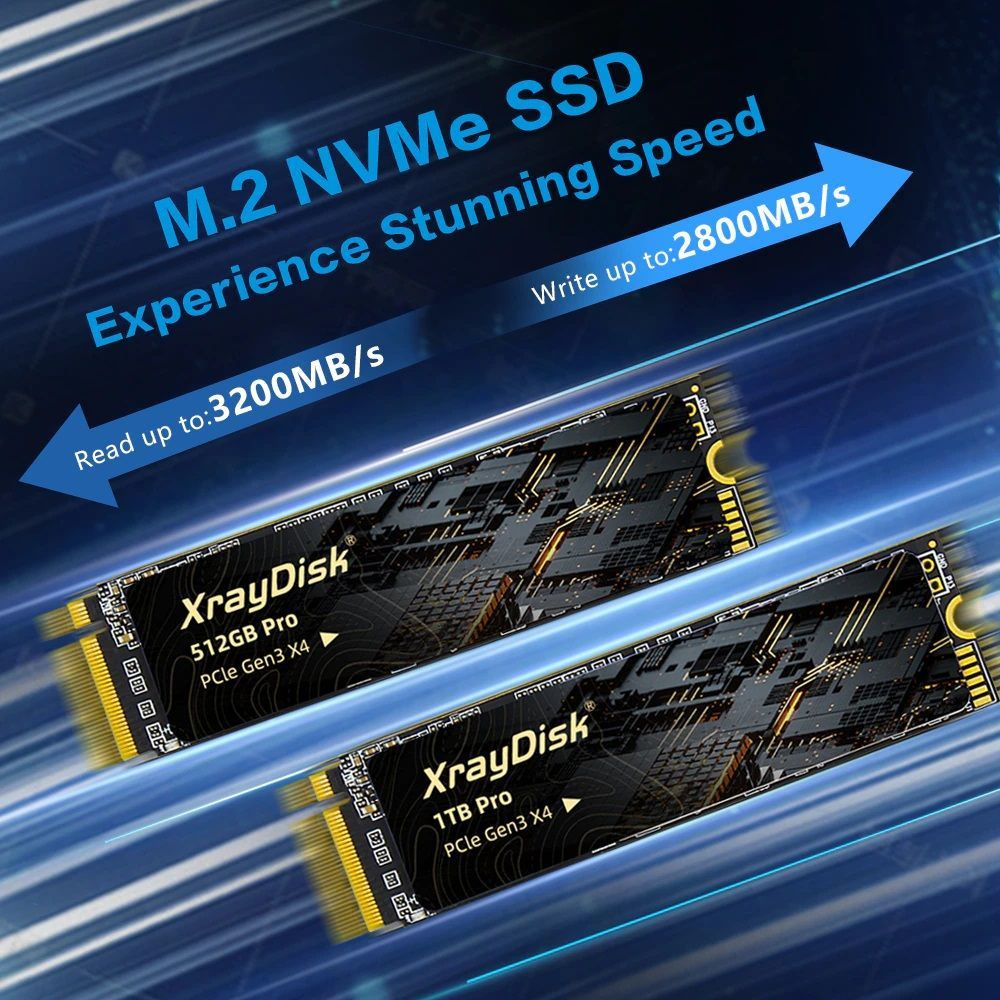 【SSD 512GB 2個セット】XrayDisk M.2 NVMe PRO XrayDisk M.2 SSD PCIe NVME 128GB 256GB 512GB 1TB Gen3*4 & 4