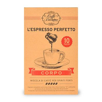 Кофе в капсулах L'espresso Perfetto Corpo, Diemme, 56 г, Италия 1шт #1