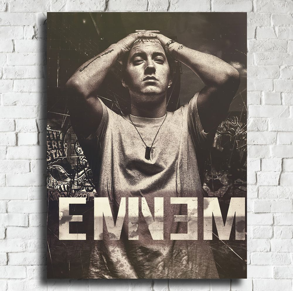 1mpulse Постер "Eminem_1", 40 см х 30 см #1