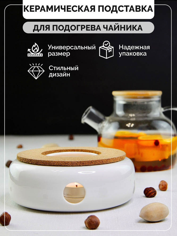 Подставка для подогрева чайника, подставка под горячее #1
