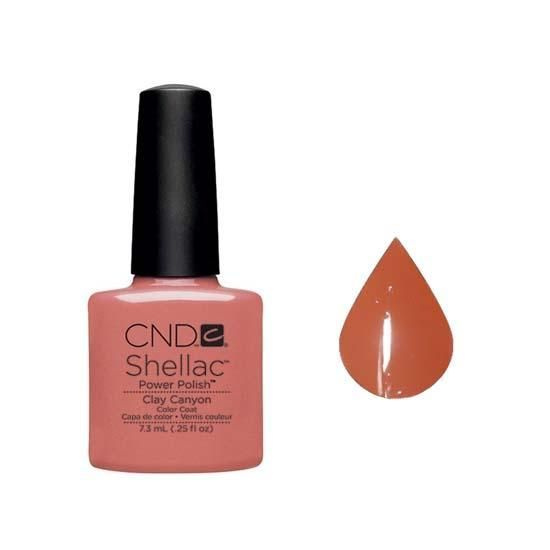 Shellac Cnd Clay Canyon 7,3 мл + Масло в подарок #1