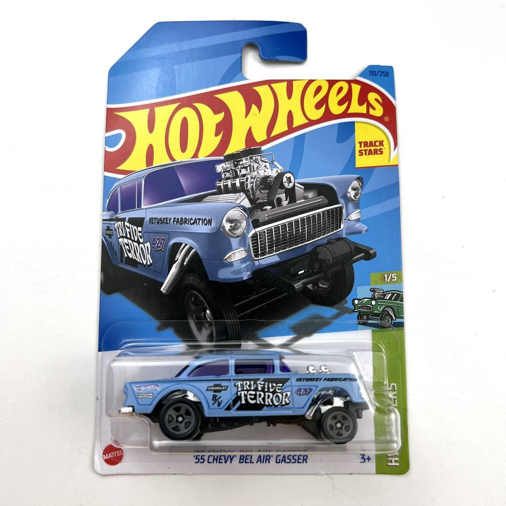 Hot wheels 1955 sales chevy bel air gasser