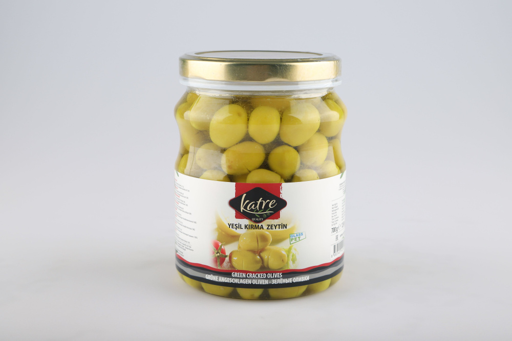 Турецкие зеленые Оливки с косточкой 700 грамм - купить с доставкой по ...