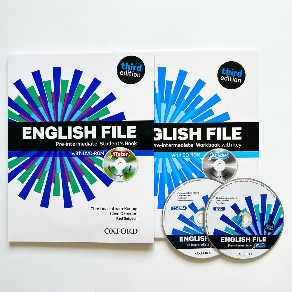 English File pre intermediate 3rd edition Учебник+Тетрадь+CD |  Latham-Koening Christina