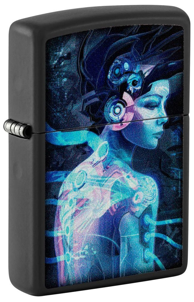 Зажигалка бензиновая ZIPPO Cyborg Woman 48517 #1