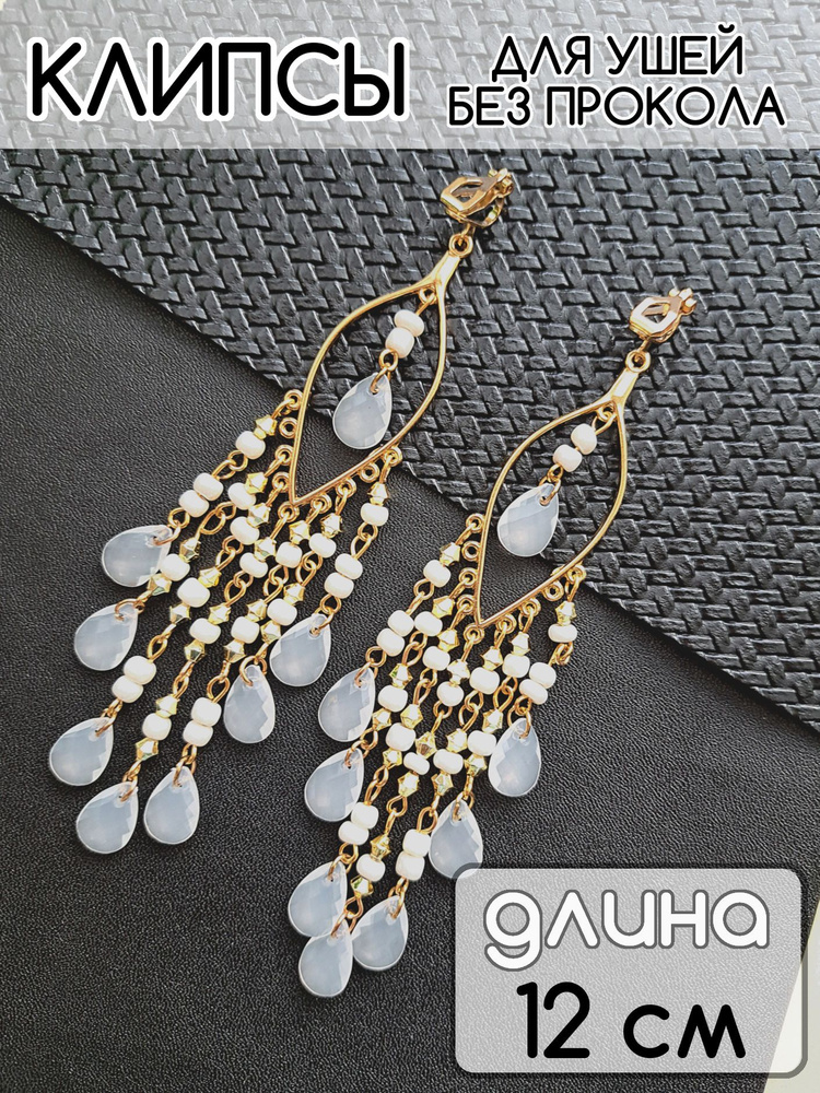 Клипсы крупные купить на OZON по низкой цене (923804437)