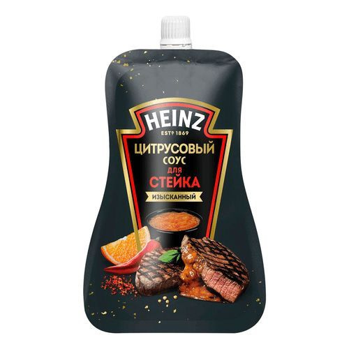 Соус Heinz Цитрусовый для стейка 200 г - купить с доставкой по выгодным ...