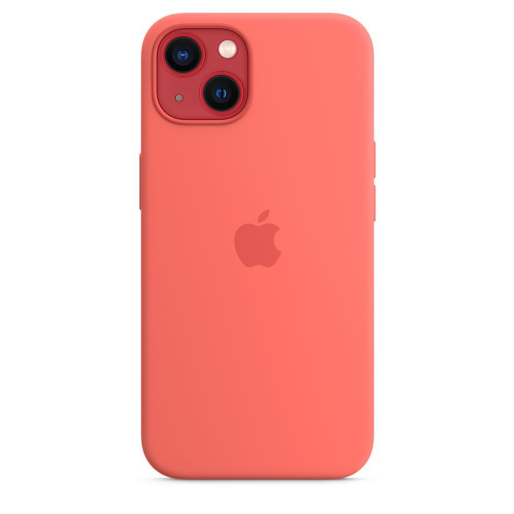 Силиконовый чехол для iPhone 13 с MagSafe Pink Pomelo - купить с доставкой  по выгодным ценам в интернет-магазине OZON (1051089328)