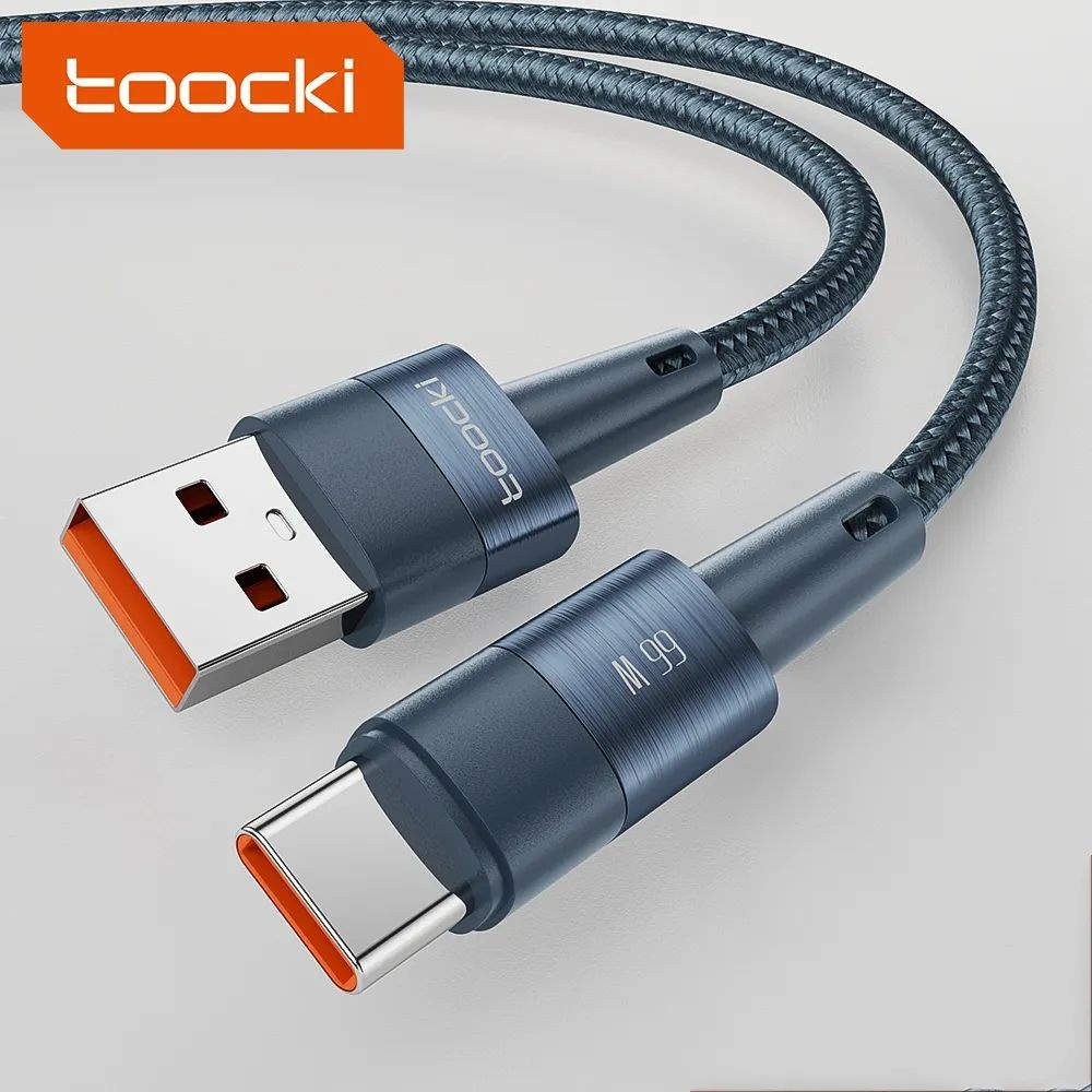 Кабель USB Type-C toocki Кабель usb type c - купить по низкой цене в  интернет-магазине OZON (1019861431)