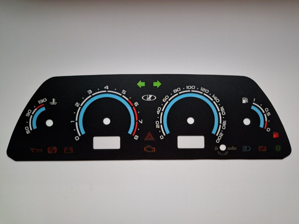 Шкала,накладка,щитка прибора Ваз 2110,2112,2113,2114,2115,VDO - купить ...