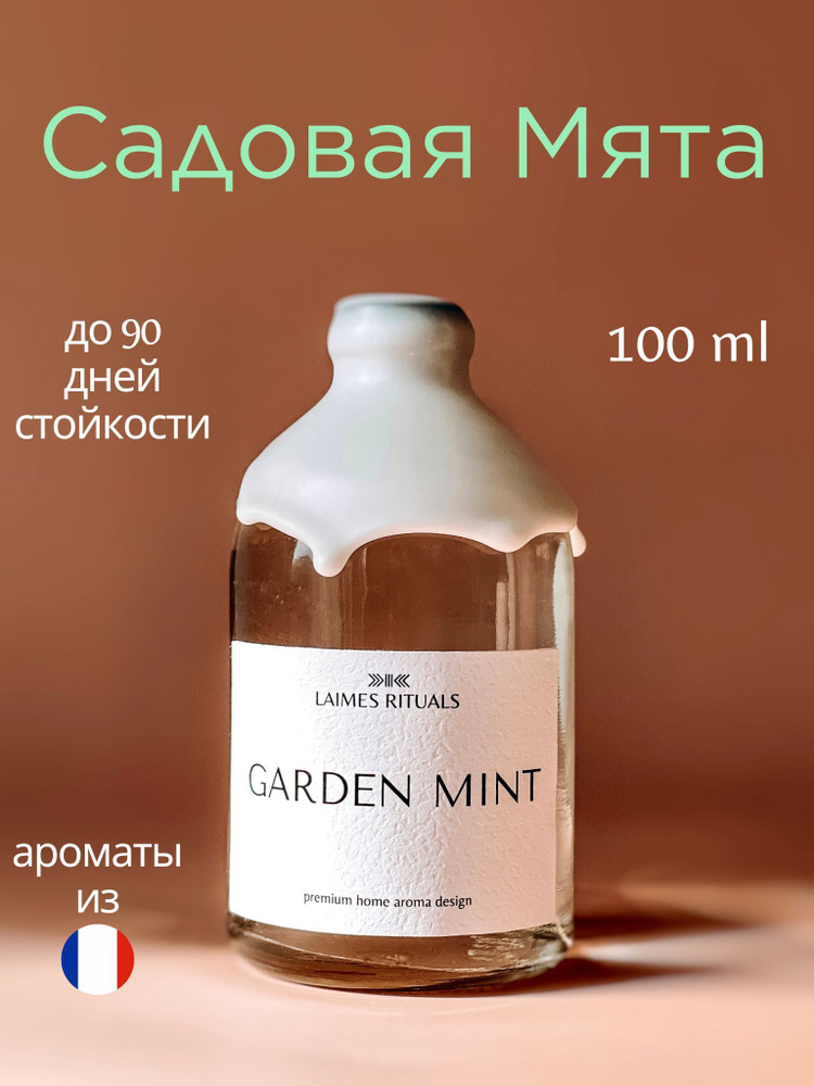 Ароматический диффузор с палочками GARDEN MINT- САДОВАЯ МЯТА от LAIMES RITUALS / 100 мл / парфюм для #1