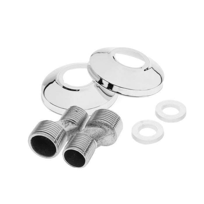 Эксцентрик для подключения смесителя (пара) 3/4" х 1/2" (пара ...