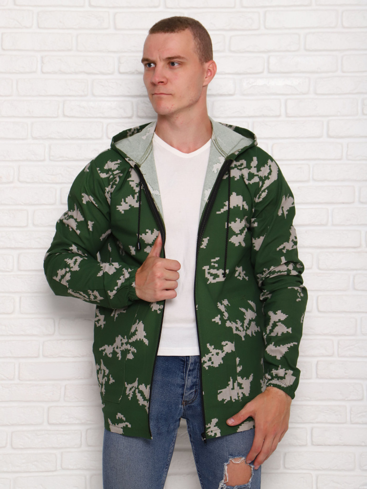 Куртка камуфляжная Textile shop, размер 60 (60-62/170-176), Лето, цвет ...