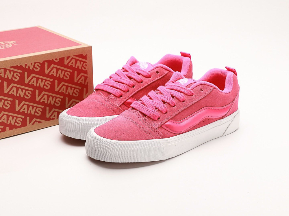 Pink classic vans best sale