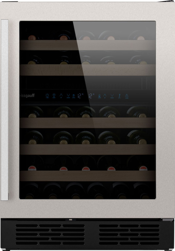 Встраиваемый винный холодильник Weissgauff WWC-46 Bottle Premium NoFrost Dual Zone, компрессорный, 2 #1
