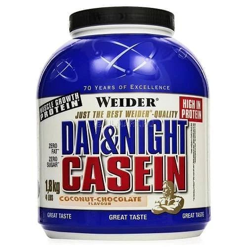 Протеины, Протеин Weider Day & Night Casein 1800g - купить с доставкой ...