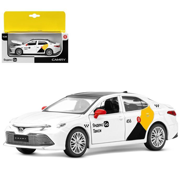 Машина метал Яндекс GO Toyota Camry 1251483 #1