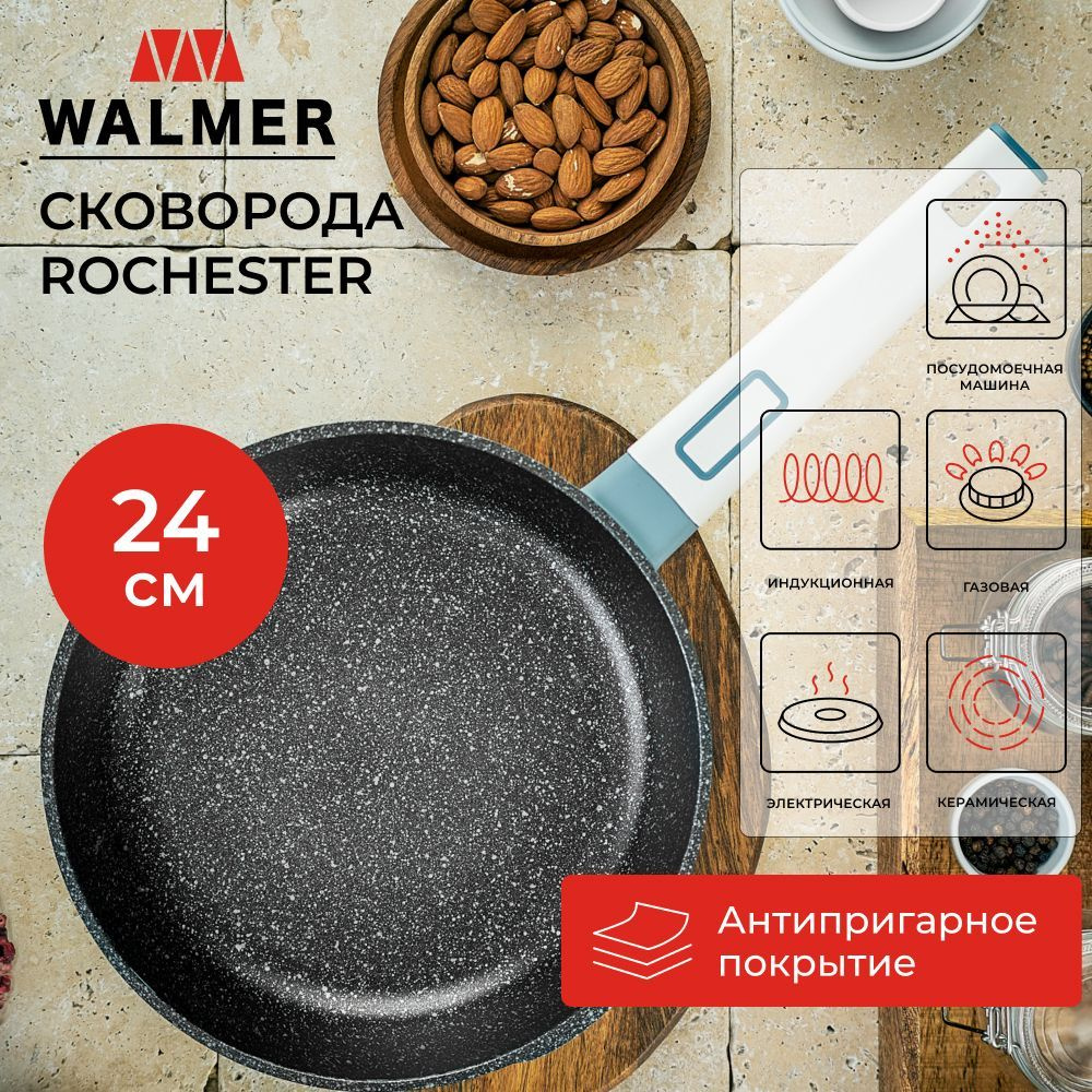 Сковорода Walmer "Rochester" Rochester, 24 см - купить по выгодным ...