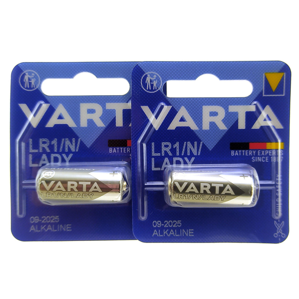 Батарейки (2шт) VARTA LR1 (N, E90, MN9100) 1.5В щелочные 4001 купить на ...
