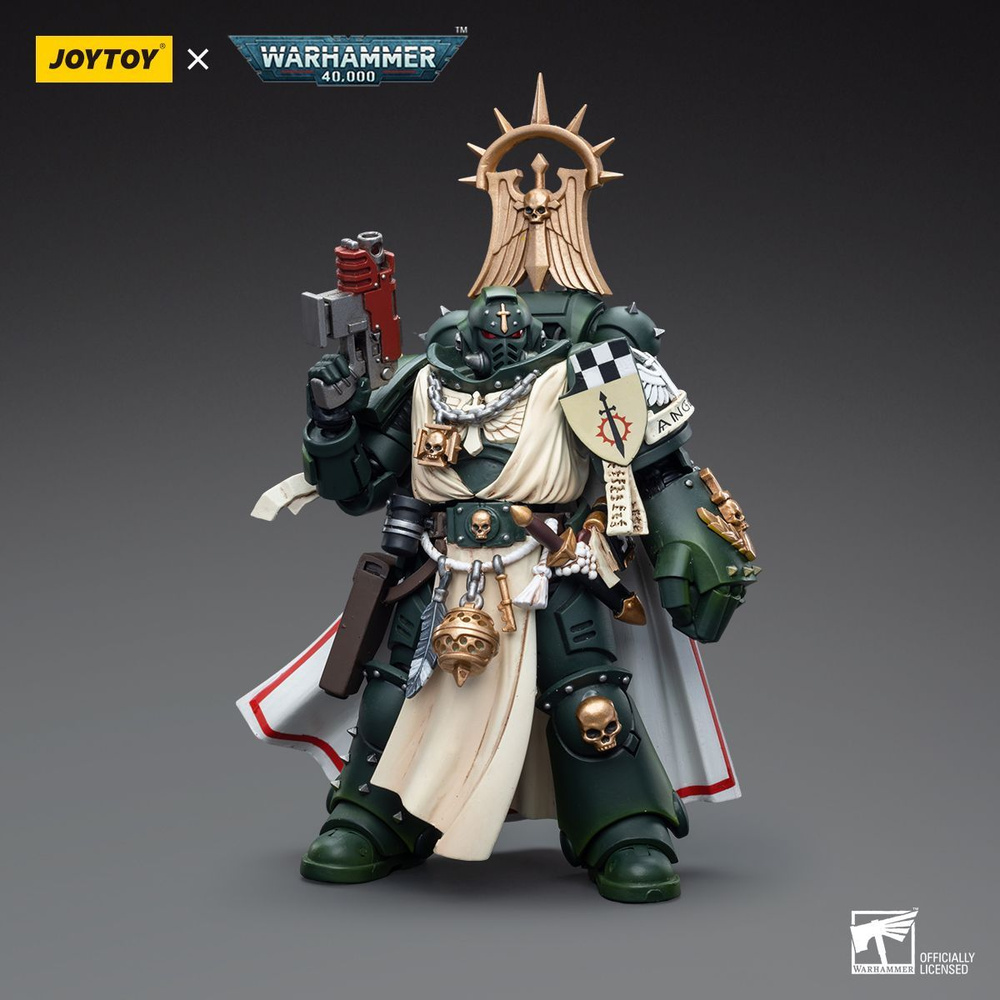 Подвижная фигурка JOYTOY Warhammer 40000 Dark Angels Master with Power Fist  - купить с доставкой по выгодным ценам в интернет-магазине OZON (1259721792)