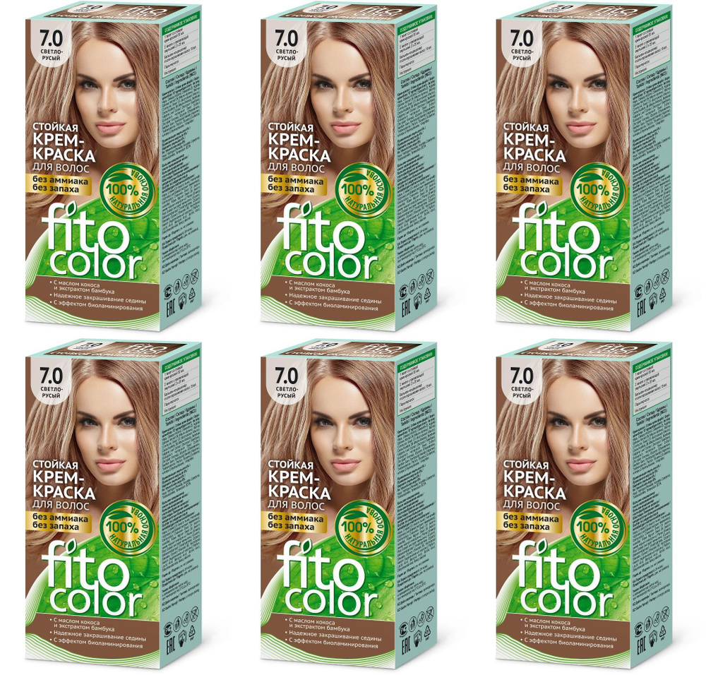 Fito Косметик Краска для волос, 690 мл - купить с доставкой по выгодным ...