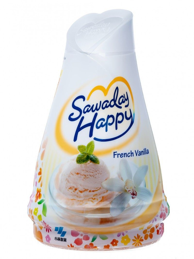 Освежитель воздуха Kobayashi для комнаты Sawaday Happy French Vanilla французская ваниль 120г  #1