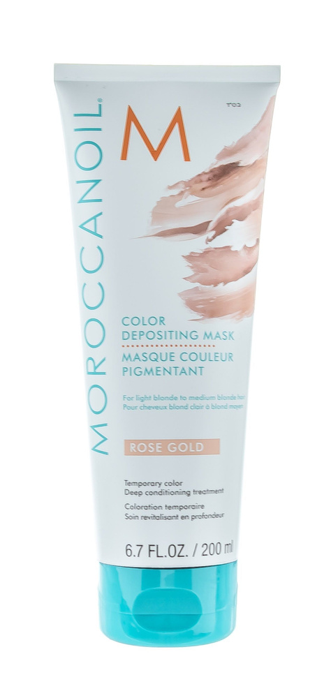 Moroccanoil Тонирующая маска для волос тон "Rose Gold", 200 мл #1