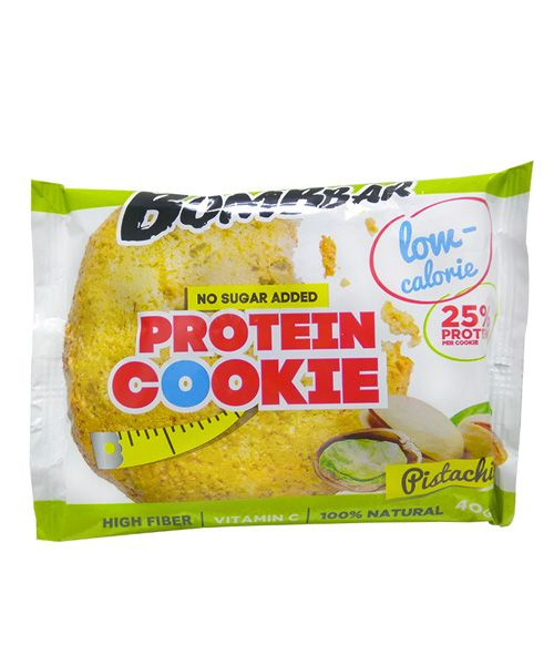 Протеиновый снэк Protein Cookie 40 г Фисташка, 3 шт. #1