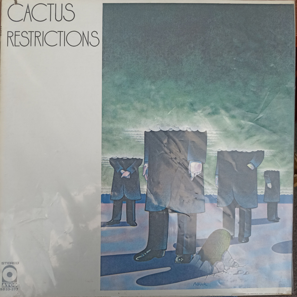 Виниловая пластинка Cactus - Restrictiоns (США) LP #1