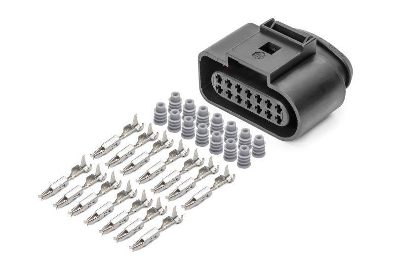 Разъем жгута форсунок VAG 6X0973717 на ЭБУ, АКПП для Volkwagen, Audi ...