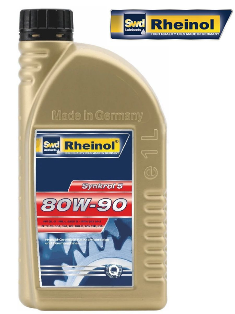 SWD Rheinol Synkrol 5 80w-90 (GL-5) мин. 1л Масло трансмисионное ...